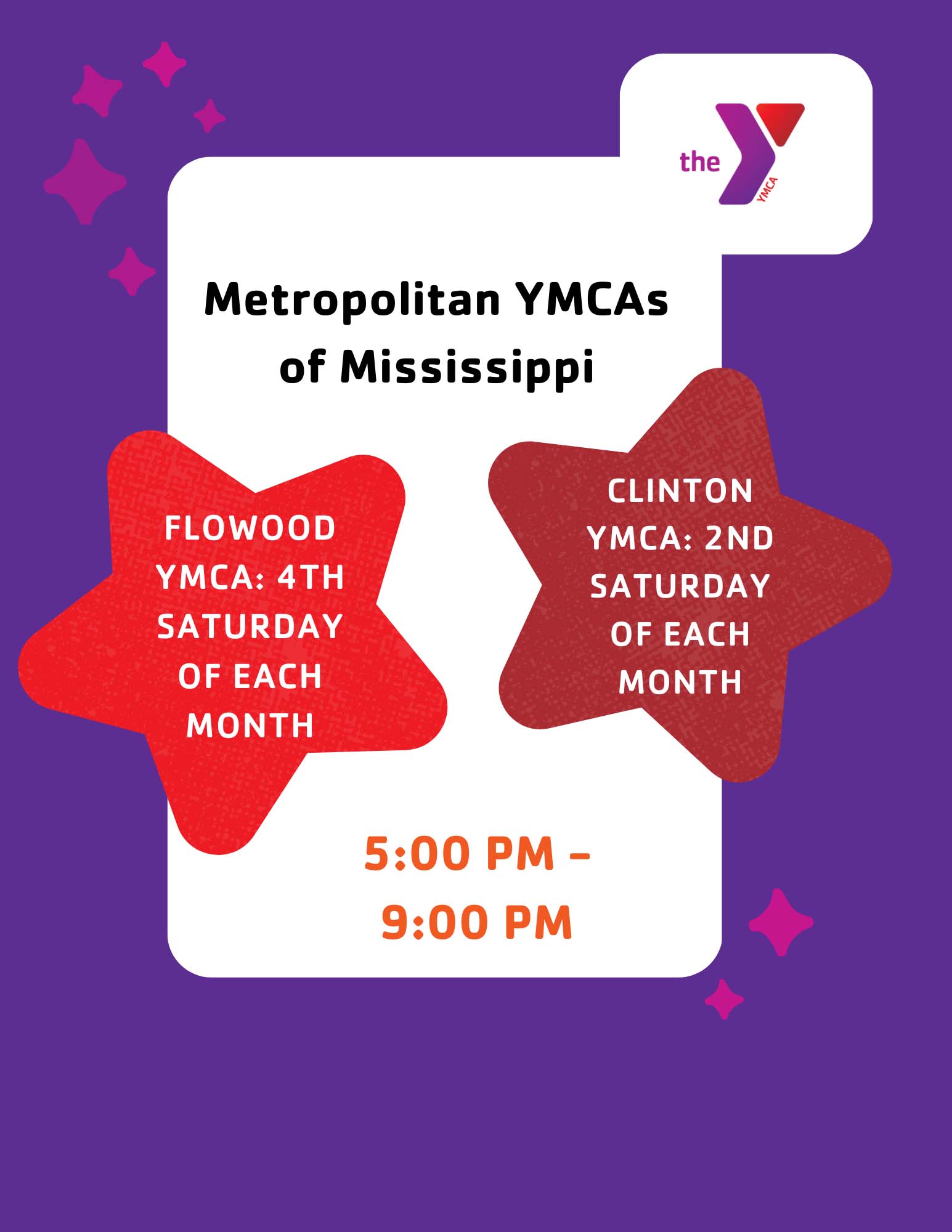 Parents' Night Out Metropolitan YMCAs of Mississippi
